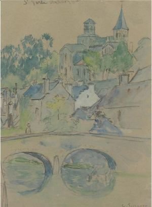 Camille Pissarro - St. Vorle, Chatillon Sur Seine