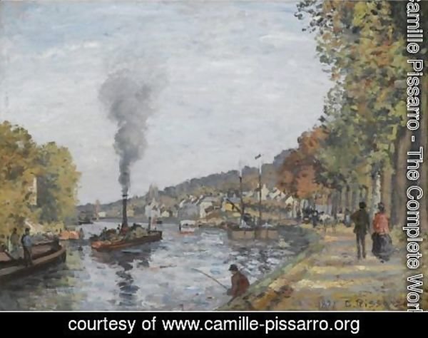 Camille Pissarro - La Seine A Bougival