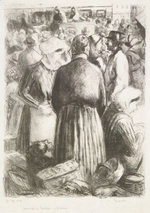 Camille Pissarro - Marche A Pontoise