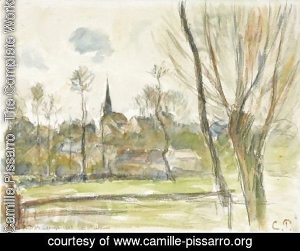 Camille Pissarro - Esplanade De Bazincourt