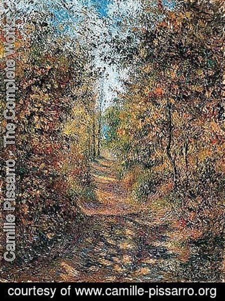 Camille Pissarro - Sentier Dans Les Bois A Pontoise
