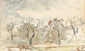 Camille Pissarro - Trees