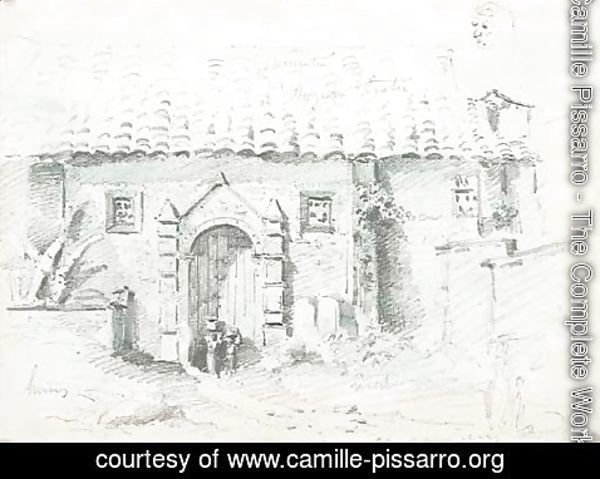Camille Pissarro - Correa's hut in the forest, Galipan