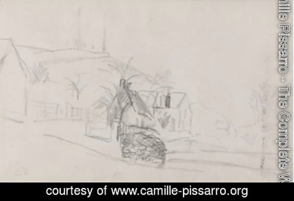 Camille Pissarro - Village