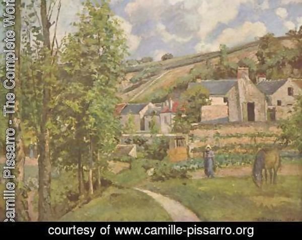 Camille Pissarro - Landscape at Pontoise 2
