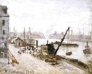 Camille Pissarro - The Quay at Le Havre
