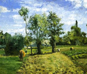 Camille Pissarro - Spring Morning, Pontoise 2