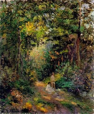 Camille Pissarro - Autumn, Path through the Woods
