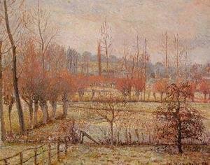 Camille Pissarro - Snow Effect at Eragny