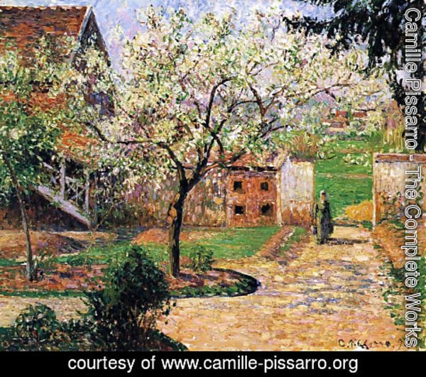 Camille Pissarro - Flowering Plum Tree, Eragny