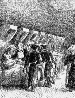 Camille Pissarro - In the hospital