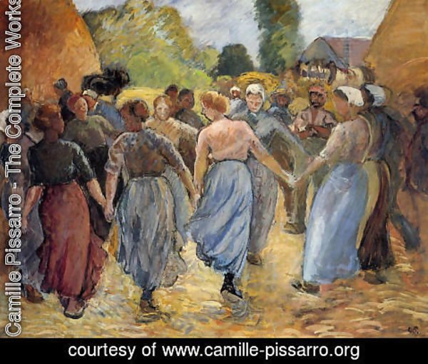 Camille Pissarro - The Roundelay