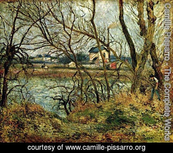Camille Pissarro - The Climbing Path, l'Hermitage 2