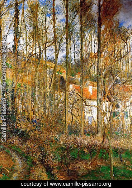 Camille Pissarro - The Cote des Boeurs at l'Hermitage, near Pontoise