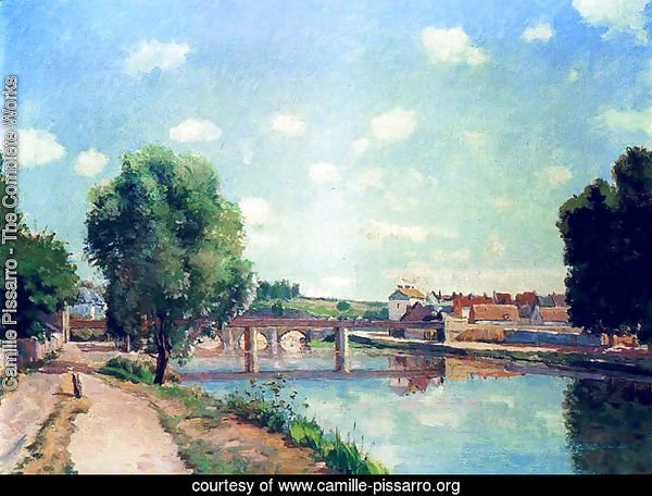 The Railway Bridge at Pontoise 1873