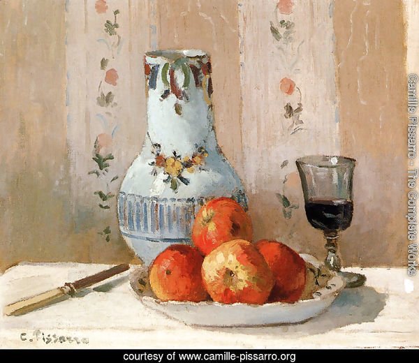 Still Life With Apples And Pitcher