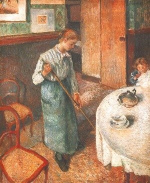 Camille Pissarro - Little Country Maid